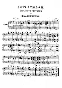 Souvenir d'un songe Impromptu-nocturne - Franz Schubert
